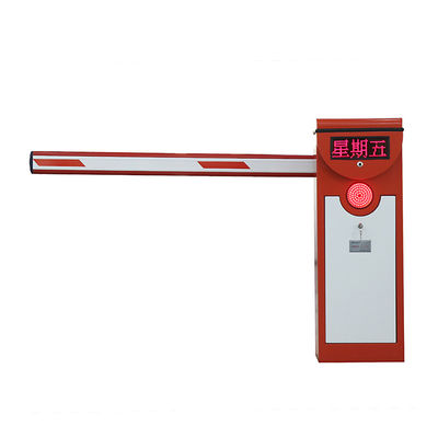 качество  Durable Intelligent Automatic Oval Barrier Gate Boom Barrier With LED Light завод